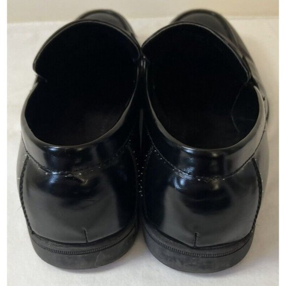 Calvin Klein Fernando Men’s Dress Shoe 11.5 Slip On Black, Very Nice Dress Shoes - Picture 5 of 8
